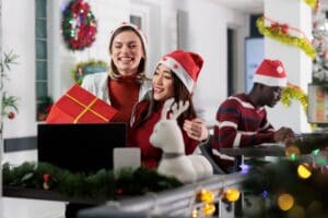 Christmas hiring is revitalizing Britain's job market, with annual salaries increasing at the fastest rate in three years, according to recent figures.